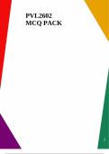 PVL2602 MCQ PACK