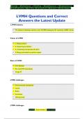 LVMH Questions and Correct  Answers the Latest Updat