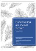 1.6.2 Ontwikkeling als sociaal werker (Onstage)