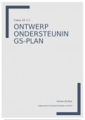 3Z.1.1 Ondersteuningsplan social work