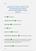 GENERAL ZETA PHI BETA SORORITY INFO EXAM QUESTIONS AND ANSWERS UPDATED (2024/2025) (VERIFIED ANSWERS)