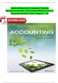 Solutions Manual for Accounting Principles Managerial Concepts, 7th Canadian Edition, by Jerry J. Weygandt, Donald E. Kieso All Chapter 1 - 18 Fully Covered Solutions A+ Guide ISBN:9781119310297 Newest 2024 Version