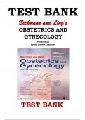 Beckmann and ling s obstetrics and gynecology 8th edition test bank