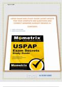 USPAP EXAM AND STUDY GUIDE LATEST UPDATE THIS YEAR COMPLETE 400 QUESTIONS AND CORRECT ANSWERS ALREADY GRADED A+|click on AVAILABLE IN PACKAGE DEAL. You'll get more for less! OR SCROLL TO THE BOTTOM RIGHT CORNER AFTER OPENING THIS DOCUMENT TO SEE MO