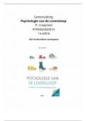 Samenvatting Psychologie van de levensloop Pol Craeynest / 1e editie hele boek / compact en goed leesbaar