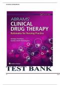 test_bank_for_abrams clinical drug therapy 12th editions (rationales for nursing practice).