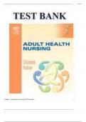 Christensen and Kockrow Adult Health Nursing 5th Edition Test Bank || A+ GRADED !!!