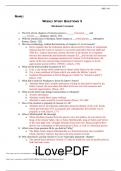 BIBL 410 Weekly Study Questions 5 Liberty University answers complete solutions.