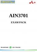 AIN3701 Exam Pack 2025