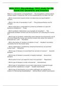 WGU D311 Microbiology 2024 study for OA Exam/192 Questions and Answers