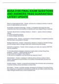 BUSA 2100 FINAL EXAM QUESTIONS AND ANSWERS PASS GUARANTEED LATEST UPDATE 