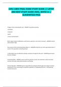 CON 1100V FINAL EXAM STUDY GUIDE // LATEST  AND BEST STUDY GUIDE 2024;; RATED A+ /  GUARANTEED PASS