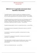 MHR 461 Ch 13 negotiable instruments Exam Questions and Anwers