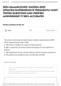 2024 Newest|LSUHSC HA|2024-2025 UPDATE|COMPREHENSIVE FREQUENTLY MOST TESTED QUESTIONS AND VERIFIED ANSWERS|GET IT 100% ACCURATE!!