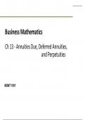 Business Mathematics