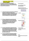 AHA PALS FINAL EXAM 2024/25 Update