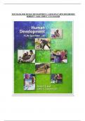  Test Bank Human Development A Life Span View 8th Edition KailJohn Questions & Answers with rationales (Chapter 1-16) 2024|2025