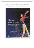 Test Bank for Human Anatomy and Physiology 11th Edition Elaine N. Marieb, Katja Hoehn, ISBN-10: 0134756363, ISBN-13: 9780134756363 || 2024|2025