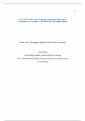 WGU C921 YNM1 Task 3: Developing a Summative Performance Assessment Latest November 9, 2024-June 2025 with complete solution