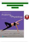 Test Bank For Fundamentals of Anatomy & Physiology, 11th Edition by Frederic H Martini Chapters 1 - 29