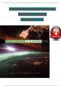 TEST BANK For Inquiry into Physics 8th Edition by Ostdiek, Verified Chapters 1 - 12, Complete Newest Version