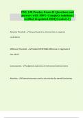 PSY 120 Purdue Exam II Questions and answers with 100% Complete solutions | verified &updated 2024| Graded A