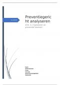 Module 3 - EVL 3.1: Preventiegericht analyseren