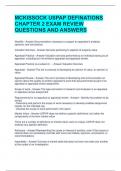 MCKISSOCK USPAP DEFINATIONS CHAPTER 2 EXAM REVIEW QUESTIONS AND ANSWERS