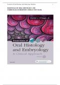 TEST BANK FOR ESSENTIALS OF ORAL HISTOLOGY AND EMBRYOLOGY 5TH EDITION CHIEGO 2024