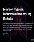 Pulmonary Ventilation: Key Concepts from Guyton Chapter 38