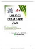 lgl3702 EXAM PACK 2025