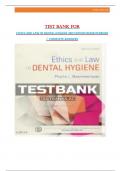 TEST BANK FOR ETHICS AND LAW IN DENTAL HYGIENE 3RD EDITION 