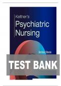 Test Bank For Keltner’s Psychiatric Nursing 9th Edition By Debbie Steele | | 9780323791960 | Chapter 1- 36 | Complete Questions And Answers grade  A+ latest edition