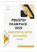 PDU3701 EXAM PACK 2025