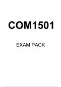 COM1501 MCQ EXAM PACK 2024