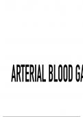 ARTERIAL BLOOD GASES BUNDLE 