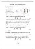 Linear and Ideal transformers notes