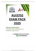 aui3702 EXAM PACK 2025