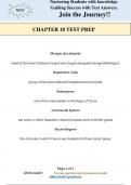 Exam (elaborations) CHAPTER 18 PREP 