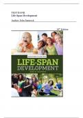 Test Bank for Life-Span Development, 19th Edition by John Santrock|| All Chapters