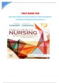 TEST BANK FOR PUBLIC HEALTH NURSING: POPULATION-CENTERED HEALTH CARE IN THE COMMUNITY, 10TH EDITION 