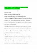 Study guide 1 Peds - Summary Maternity and Pediatric Nursing Latest 2024