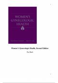 Women’s Gynecologic Health, Second Edition Test Bank