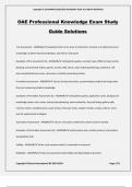 OAE Professional Knowledge Exam Study Guide Solutions