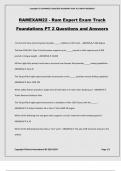 RAMEXAM22 - Ram Expert Exam Truck Foundations PT 2 Questions and Answers