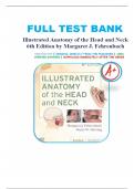 Test Bank For Illustrated Anatomy of the Head and Neck 6th Edition by Margaret J. Fehrenbach and Susan W. Herring ISBN: 9780323613019 Chapter 1-12 Complete Guide.