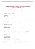 AAB MT Chemistry Review Exam With Complete Solutions 100% Correct