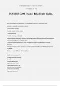 BUSMHR 3200 Exam 1 Inks Study Guide.