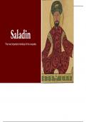 Saladin and his role in the crusades 