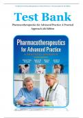 Test Bank For Pharmacotherapeutics for Advanced Practice: A Practical Approach 4th Edition | BEST STUDY GUIDE